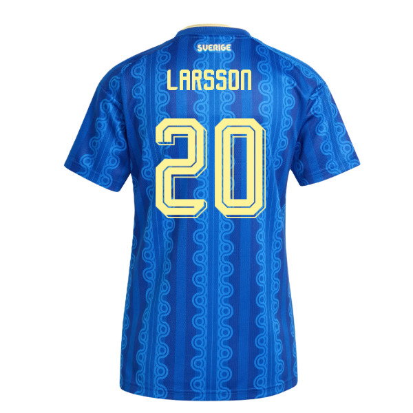 2026-2027 Sweden Away Shirt (Womens) (Larsson 20)-SoccerKits Hub | Buy Soccer Jerseys Online